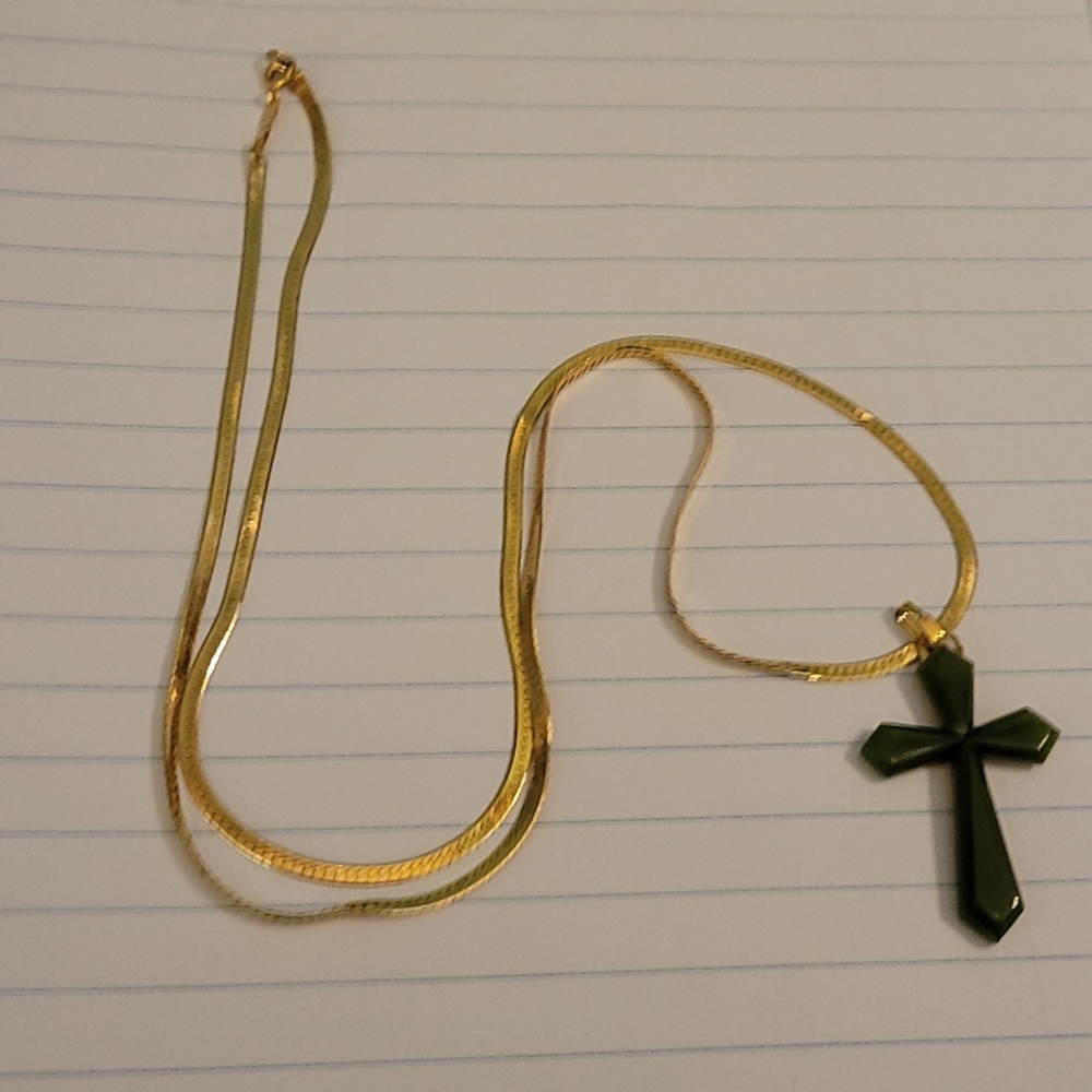 14 karat gold 22" chain